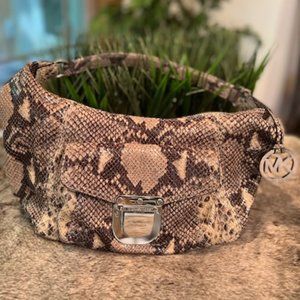Michael Kors Snakeskin Handbag